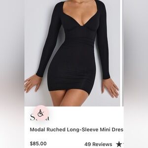 Oh Polly Black Dress
